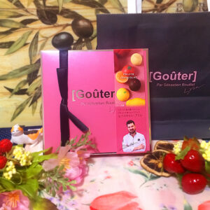 Goûter byセバスチャン・ブイエ「フリュイショコラ」のパッケージ　価格800円（税込864円）