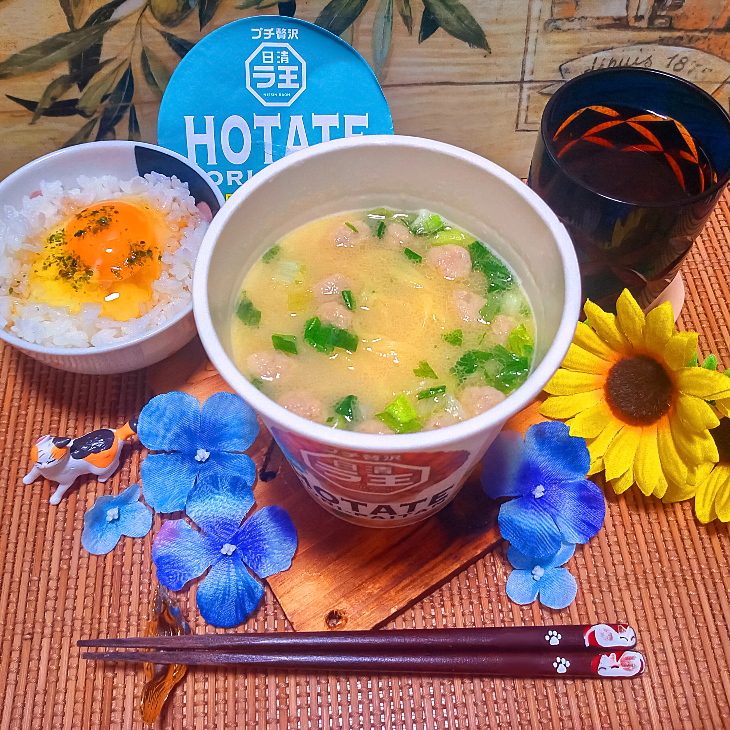 日清ラ王「HOTATE鶏白湯」　発売日 2023年3月13日